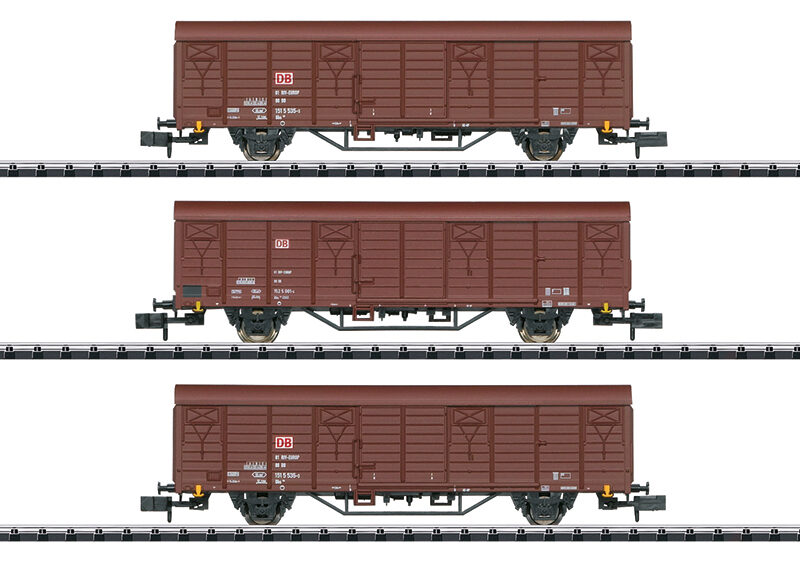 Minitrix 18901 Güterwagen-Set Gbs 258 DB AG, Ep.V